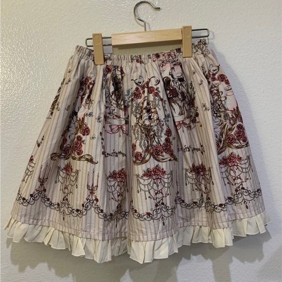 Lolita Rapunzel Latte Skirt - Picture 1 of 11